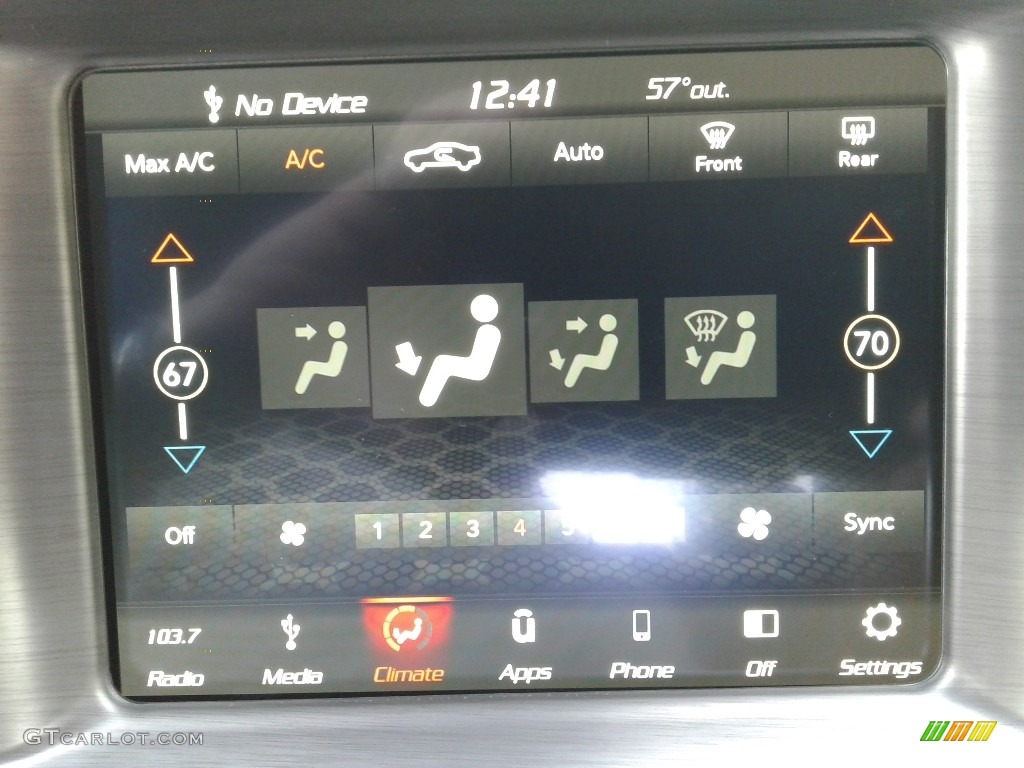 2018 Charger R/T Scat Pack - White Knuckle / Black photo #23