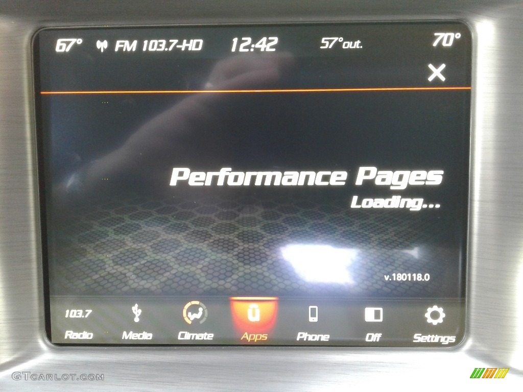 2018 Charger R/T Scat Pack - White Knuckle / Black photo #25