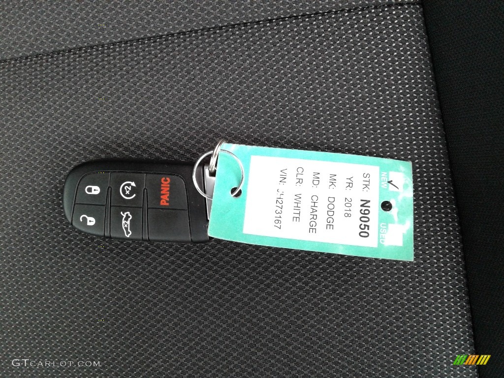 2018 Charger R/T Scat Pack - White Knuckle / Black photo #29