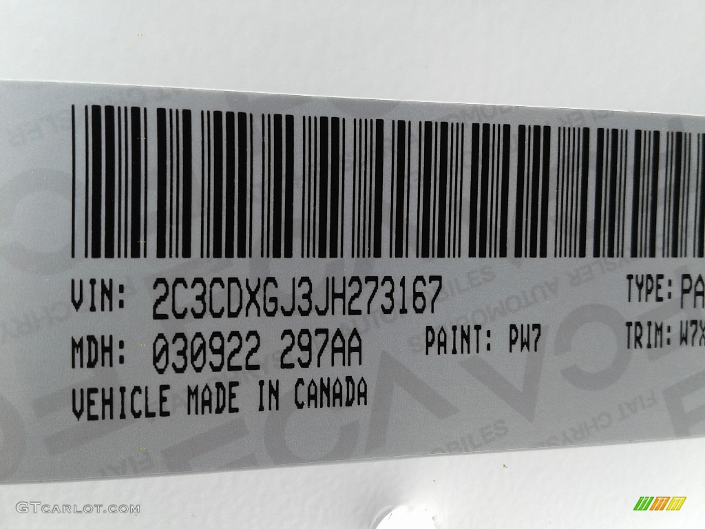 2018 Charger R/T Scat Pack - White Knuckle / Black photo #31