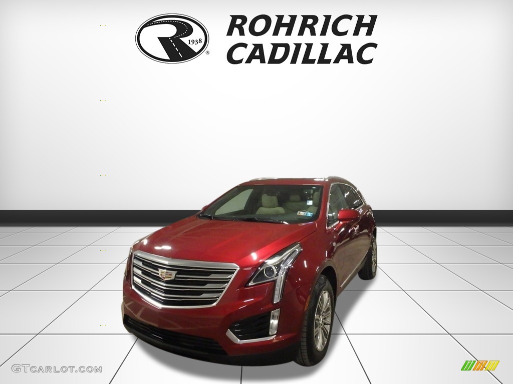 2017 XT5 Luxury AWD - Red Passion Tintcoat / Sahara Beige photo #1