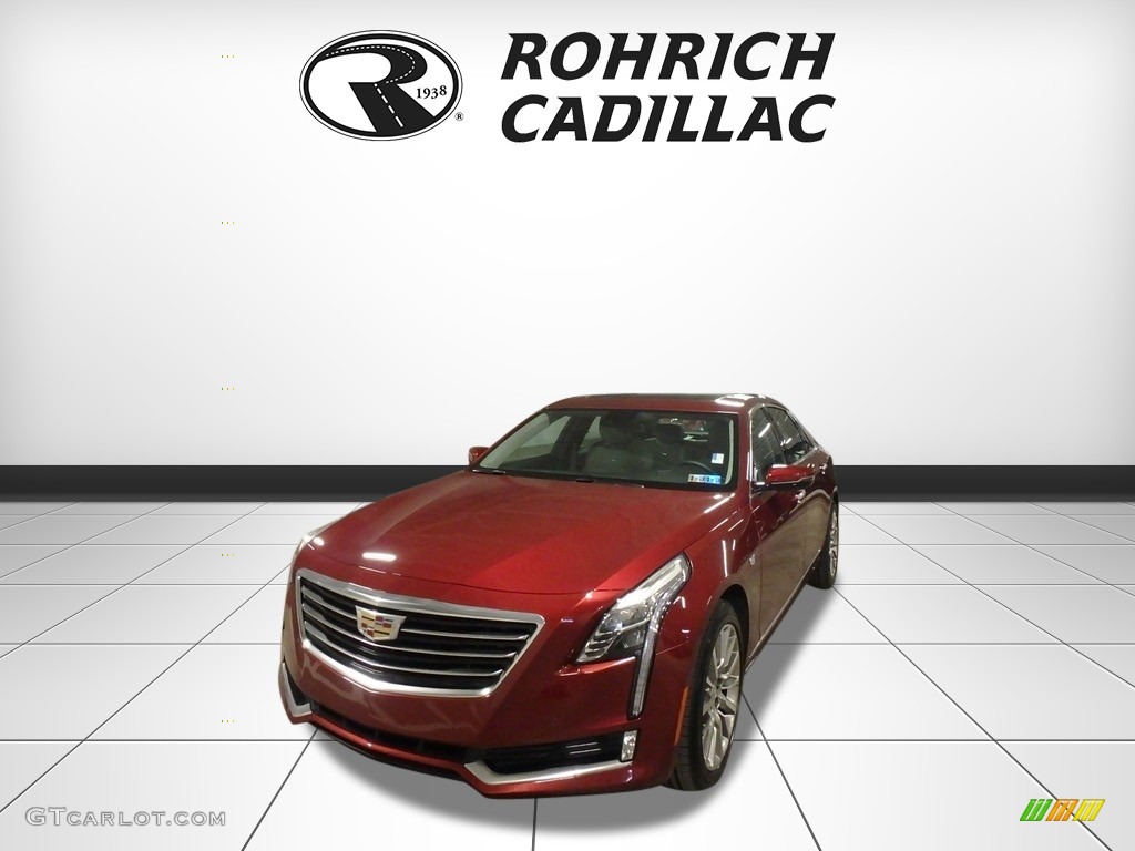2017 CT6 3.6 Luxury AWD Sedan - Red Passion Tintcoat / Light Platinum/Jet Black photo #1