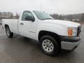 2009 Summit White GMC Sierra 1500 Work Truck Regular Cab 4x4  photo #4