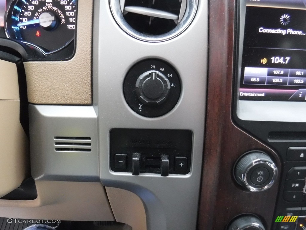 2013 F150 King Ranch SuperCrew 4x4 - Oxford White / King Ranch Chaparral Leather photo #24
