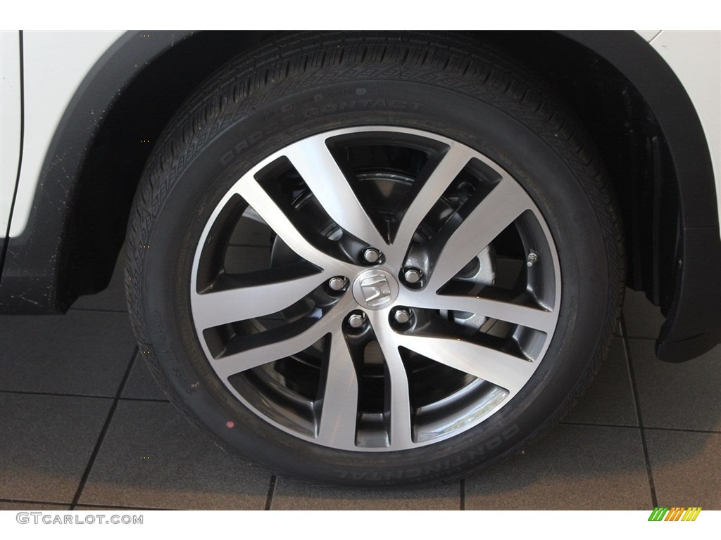 2018 Pilot Elite AWD - White Diamond Pearl / Black photo #11