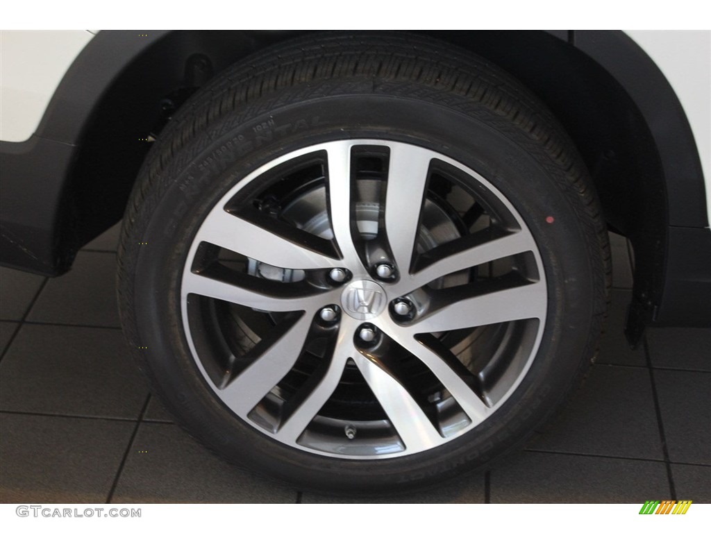 2018 Pilot Elite AWD - White Diamond Pearl / Black photo #12