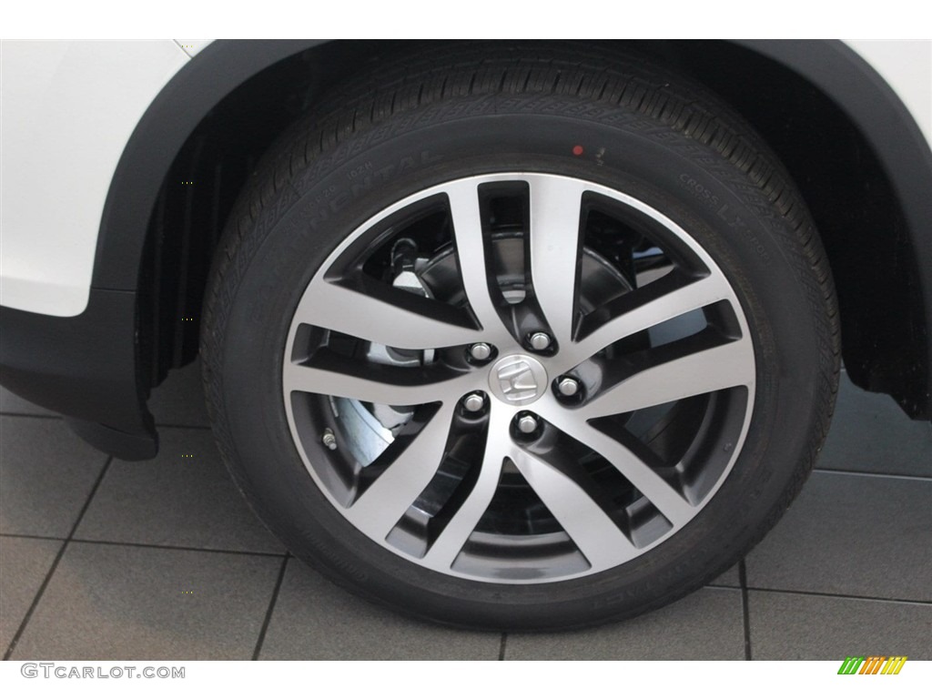 2018 Pilot Elite AWD - White Diamond Pearl / Black photo #13