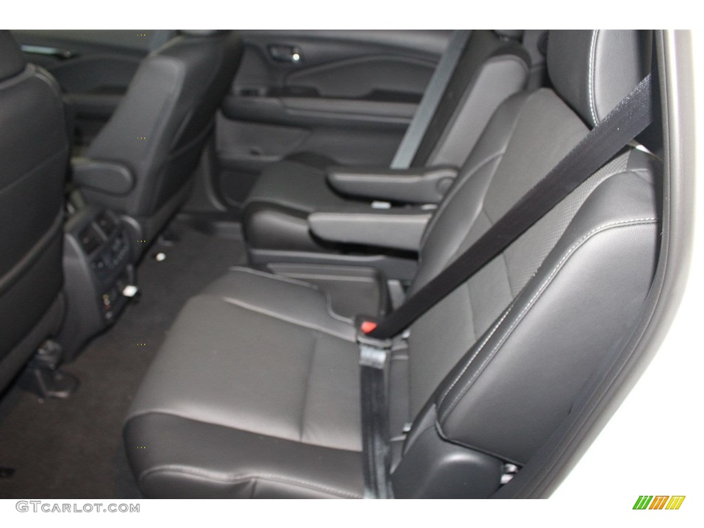 2018 Pilot Elite AWD - White Diamond Pearl / Black photo #39