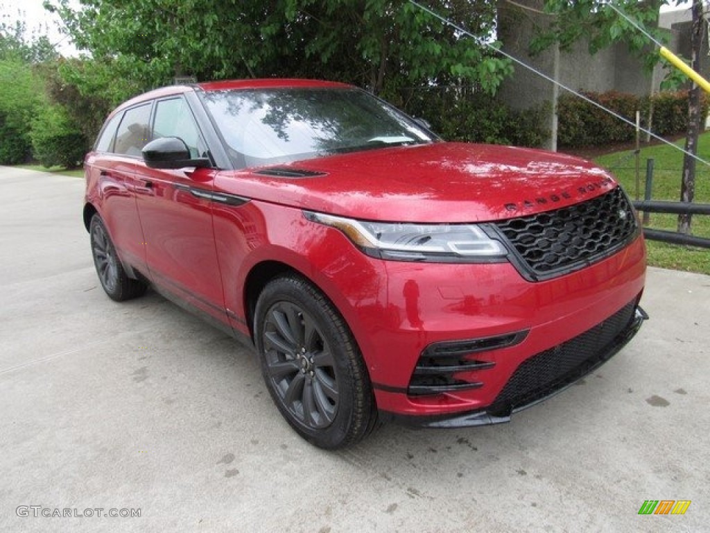 2018 Range Rover Velar R Dynamic SE - Firenze Red Metallic / Ebony photo #2