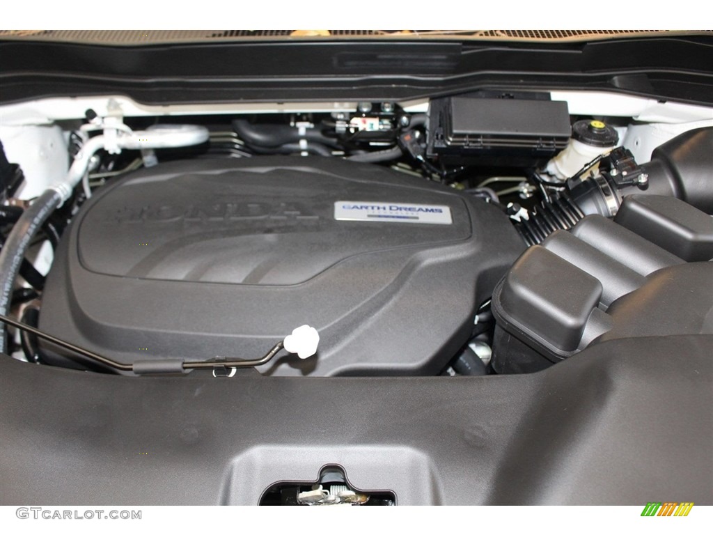 2018 Pilot Elite AWD - White Diamond Pearl / Black photo #44