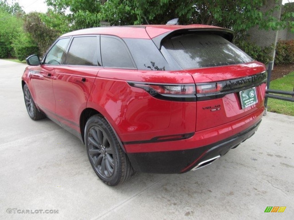 2018 Range Rover Velar R Dynamic SE - Firenze Red Metallic / Ebony photo #12