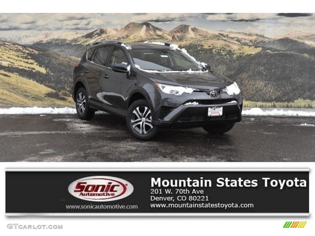 2018 RAV4 LE - Magnetic Gray Metallic / Black photo #1