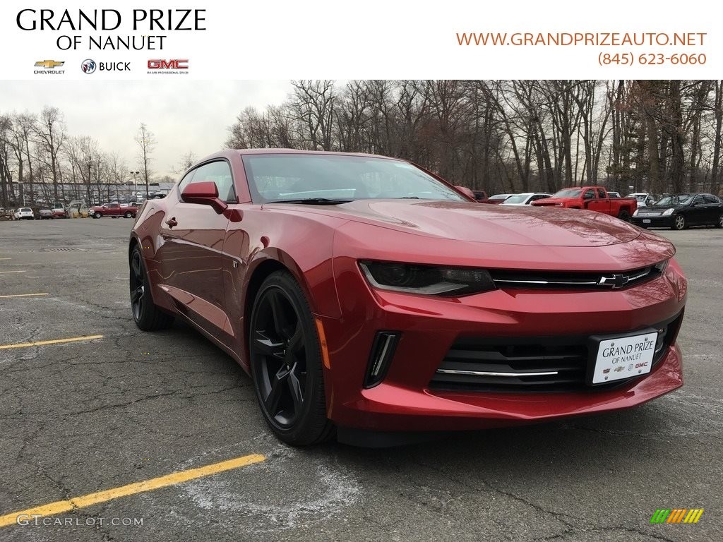 2018 Camaro LT Coupe - Garnet Red Tintcoat / Jet Black photo #1