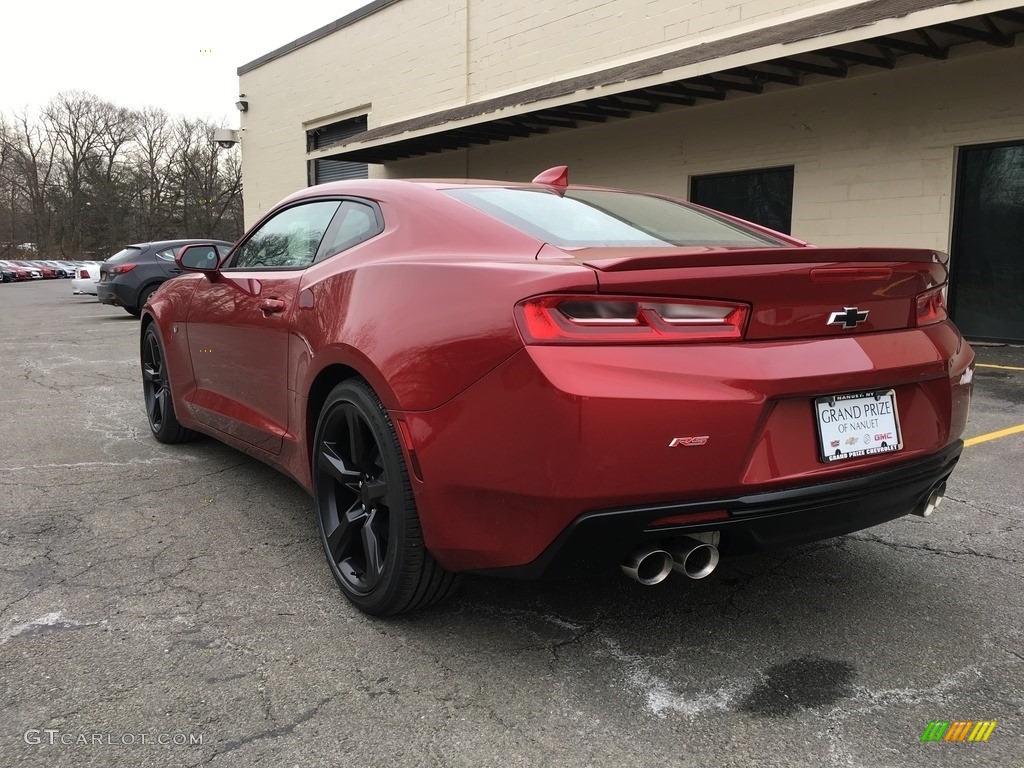 2018 Camaro LT Coupe - Garnet Red Tintcoat / Jet Black photo #4