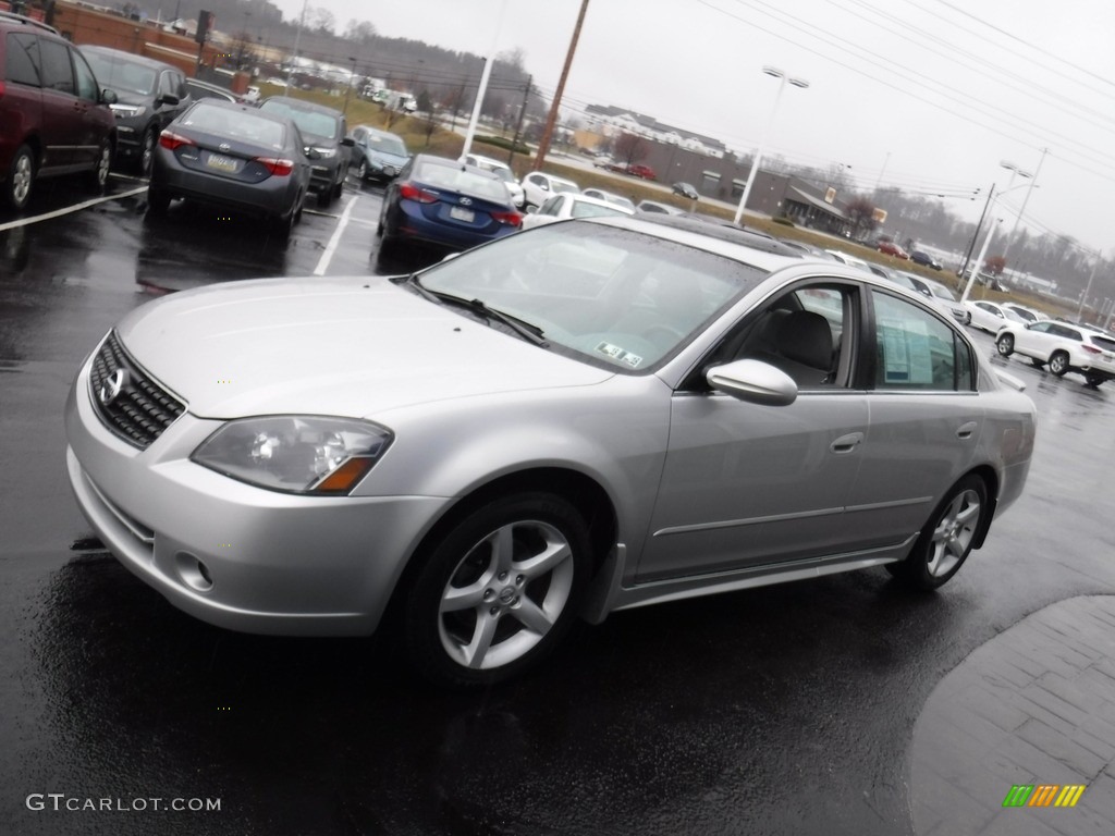 2005 Altima 3.5 SL - Sheer Silver Metallic / Frost Gray photo #7