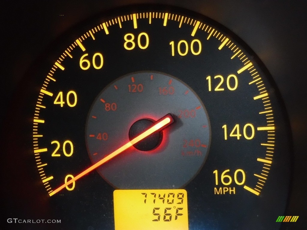2005 Altima 3.5 SL - Sheer Silver Metallic / Frost Gray photo #25