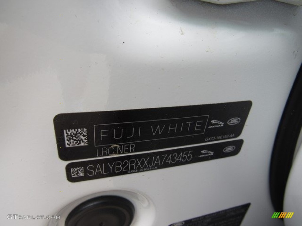 2018 Range Rover Velar S - Fuji White / Acorn/Ebony photo #39