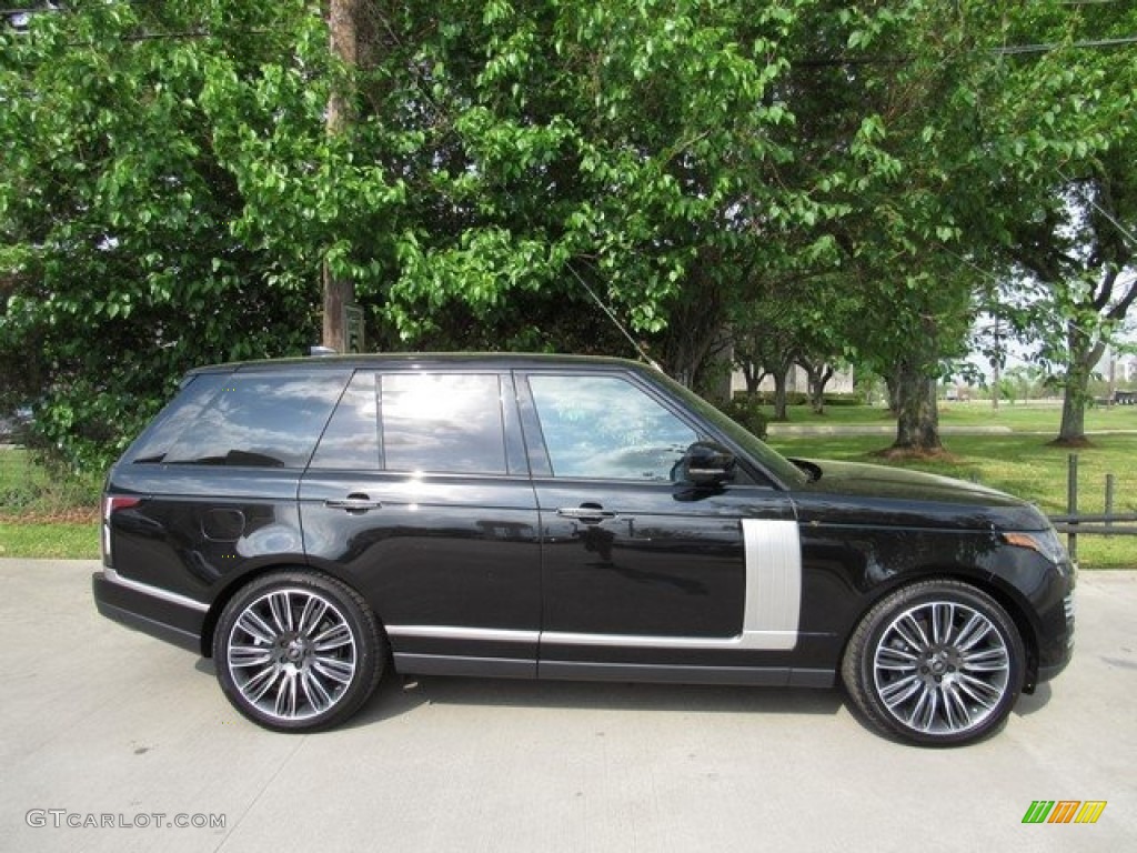 2018 Range Rover Autobiography - Santorini Black Metallic / Ebony photo #6