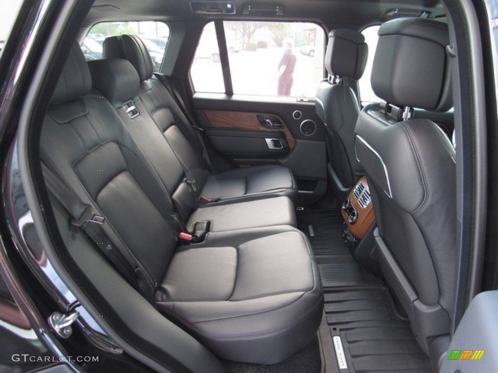 Ebony Interior 2018 Land Rover Range Rover Autobiography Photo #126298050