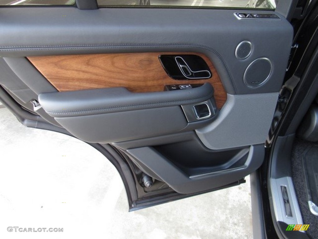 2018 Land Rover Range Rover Autobiography Ebony Door Panel Photo #126298146
