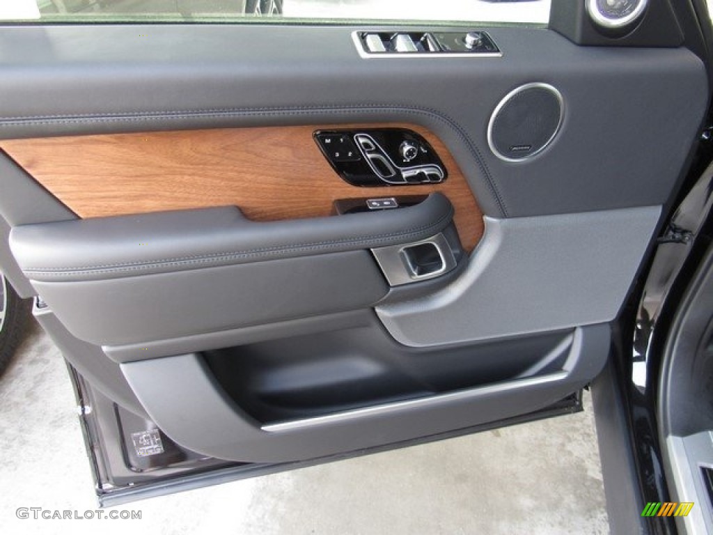 2018 Land Rover Range Rover Autobiography Ebony Door Panel Photo #126298161