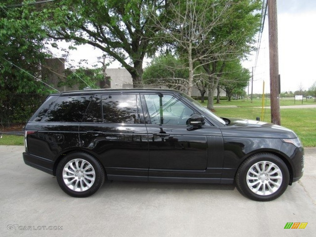 2018 Range Rover HSE - Santorini Black Metallic / Espresso/Almond photo #6