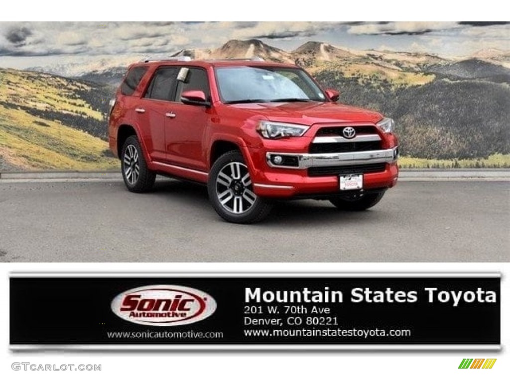 Barcelona Red Metallic Toyota 4Runner