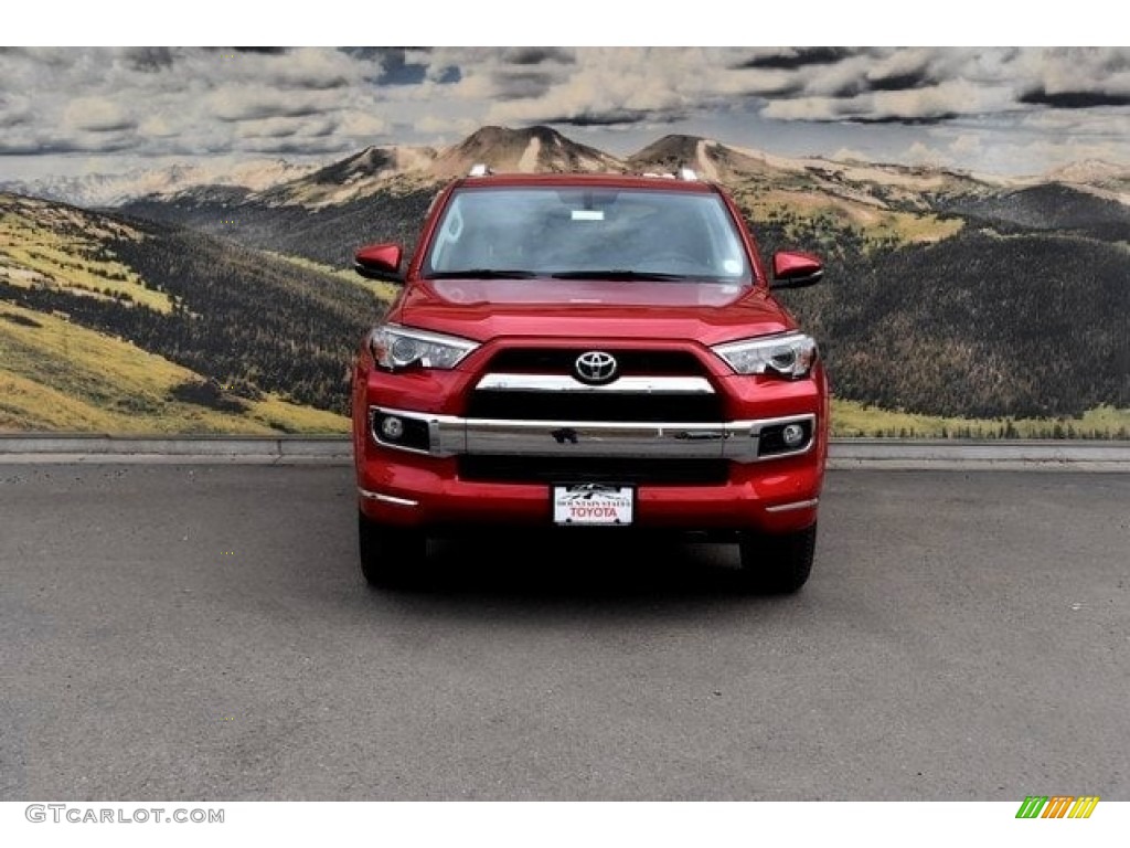 2018 4Runner Limited 4x4 - Barcelona Red Metallic / Black photo #2
