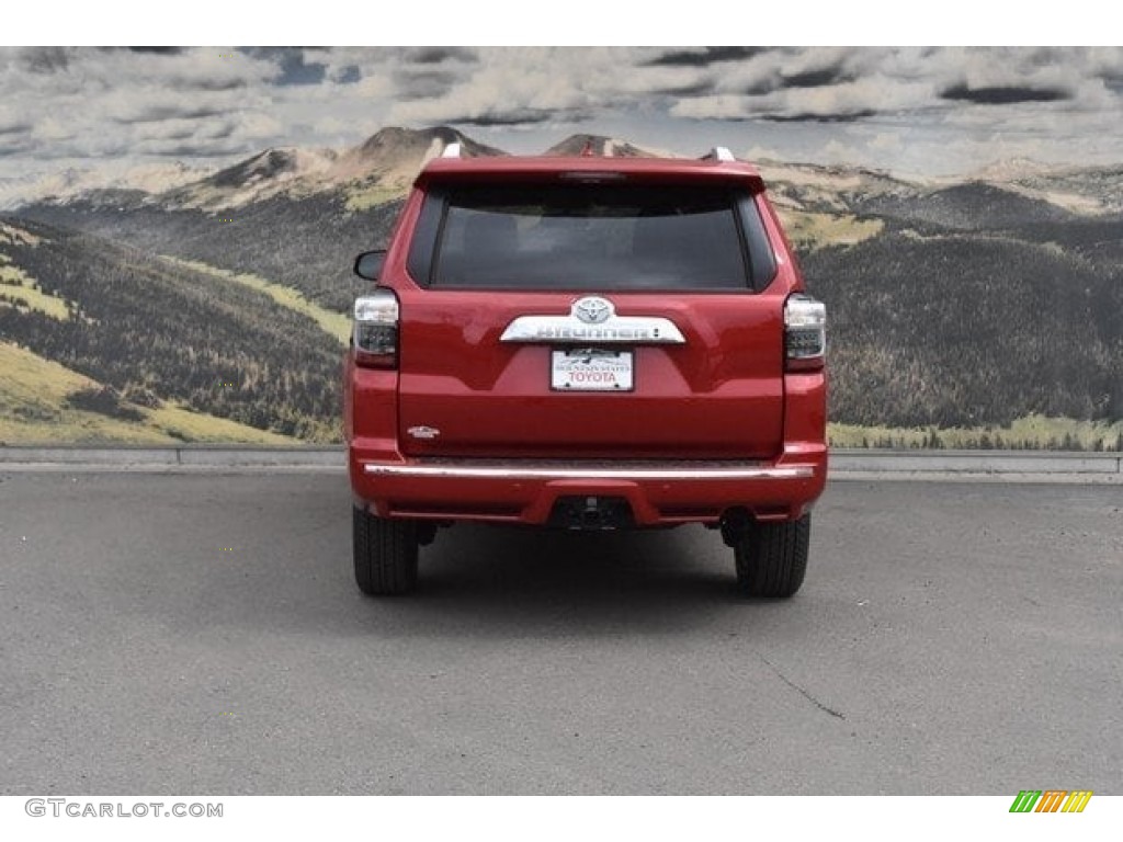 2018 4Runner Limited 4x4 - Barcelona Red Metallic / Black photo #4