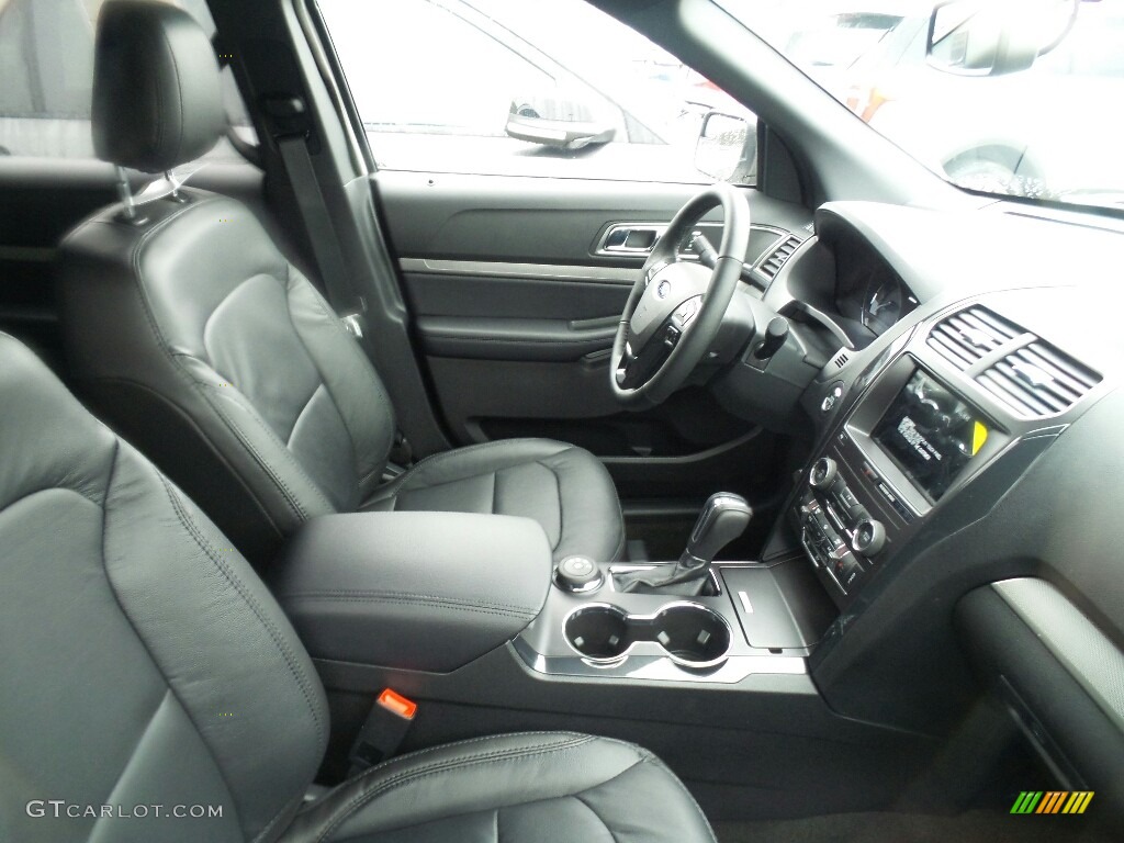 2018 Explorer XLT 4WD - White Platinum / Ebony Black photo #4