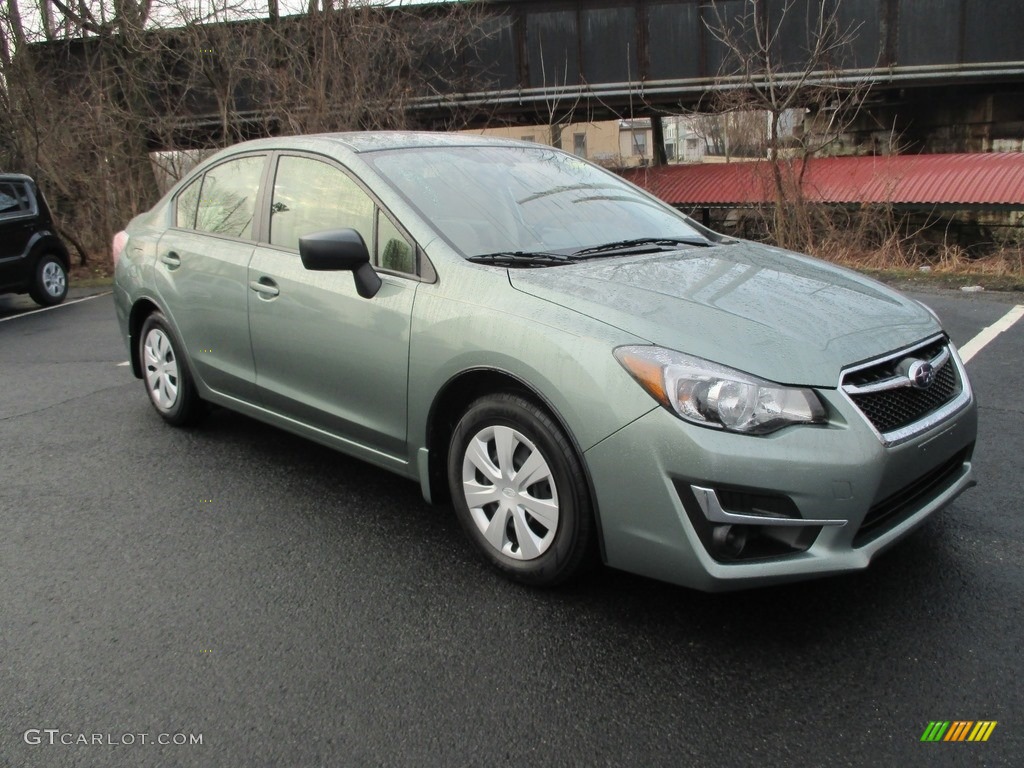 2016 Impreza 2.0i 4-door - Jasmine Green Metallic / Ivory photo #4