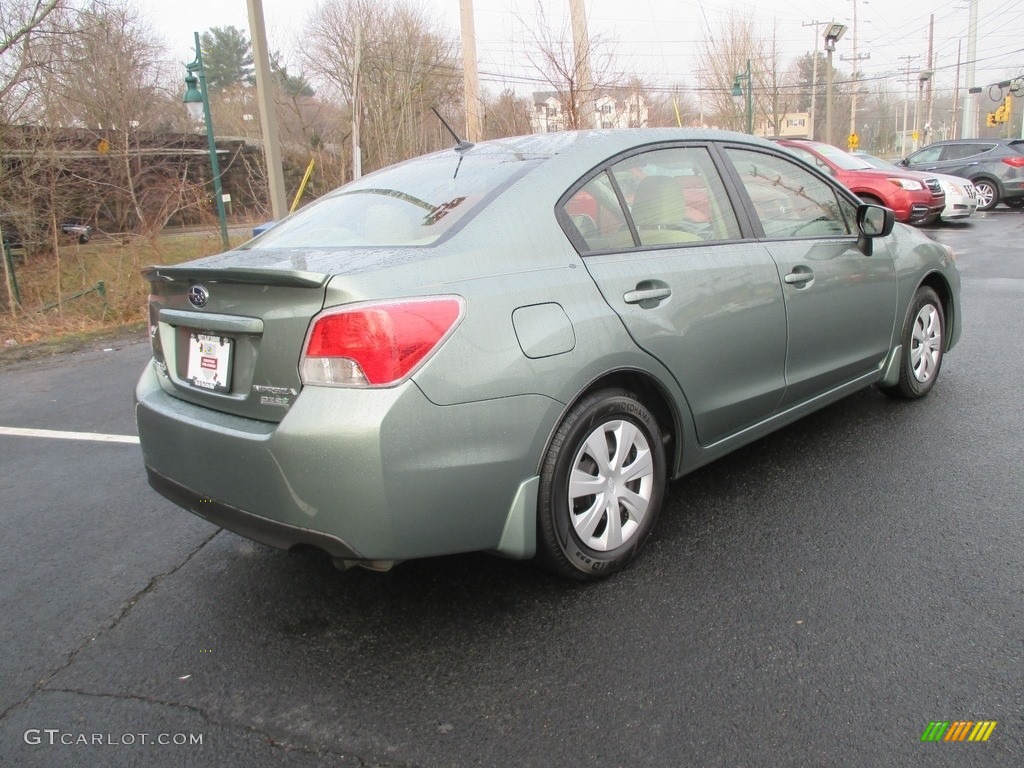2016 Impreza 2.0i 4-door - Jasmine Green Metallic / Ivory photo #6