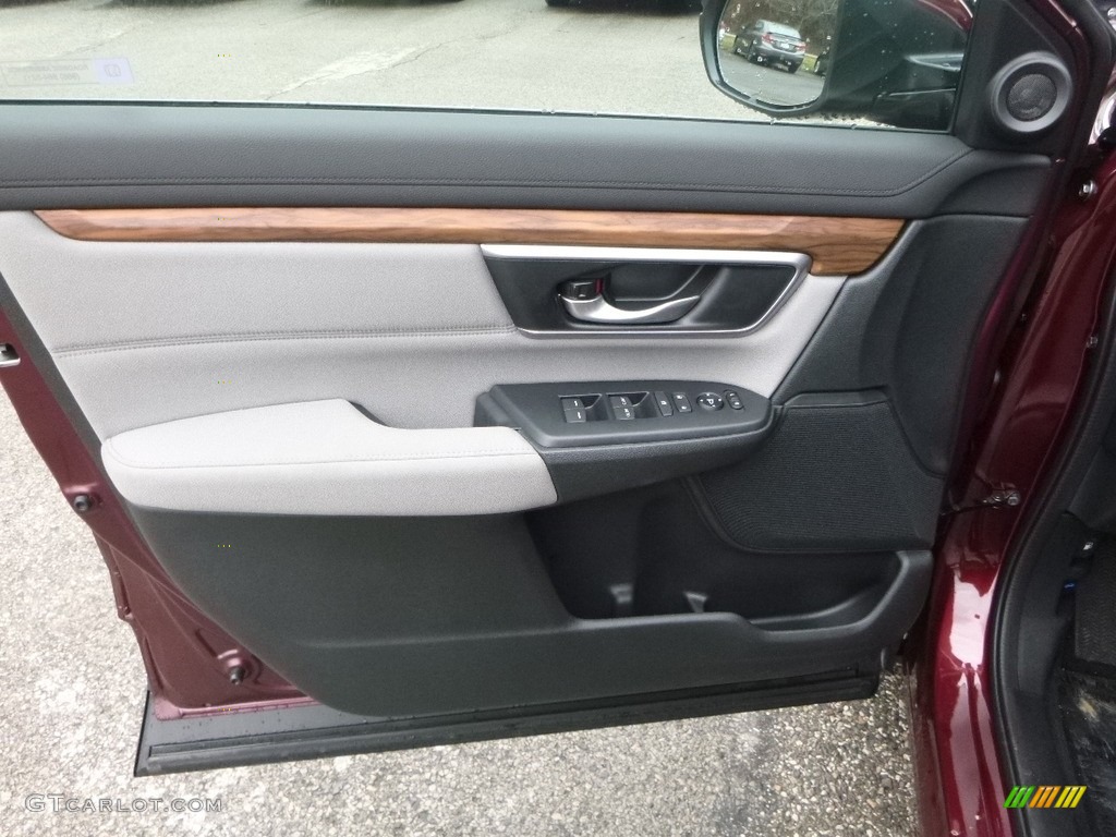 2018 CR-V EX AWD - Basque Red Pearl II / Gray photo #11