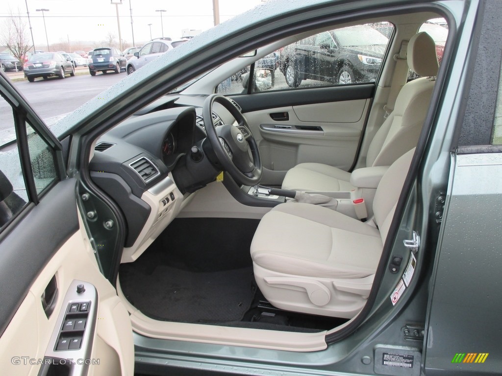 2016 Impreza 2.0i 4-door - Jasmine Green Metallic / Ivory photo #13