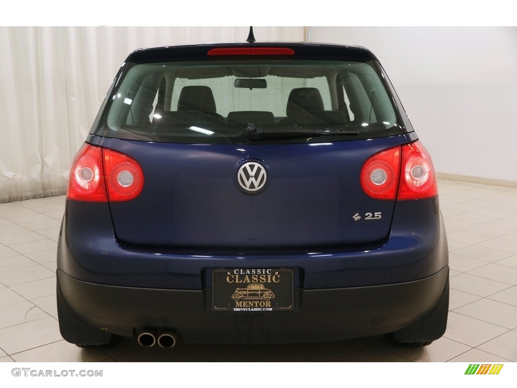 2007 Rabbit 2 Door - Shadow Blue Metallic / Anthracite photo #14