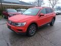 Habanero Orange Metallic 2018 Volkswagen Tiguan SE 4MOTION Exterior