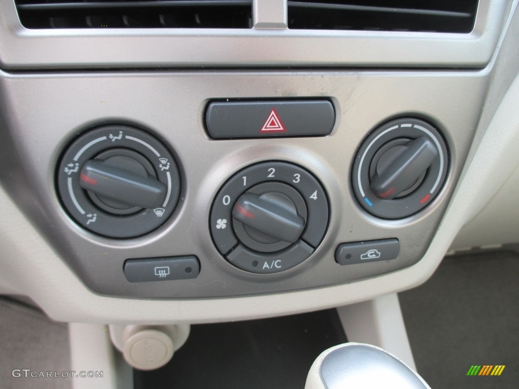 2008 Impreza 2.5i Sedan - Lightning Red / Ivory photo #26