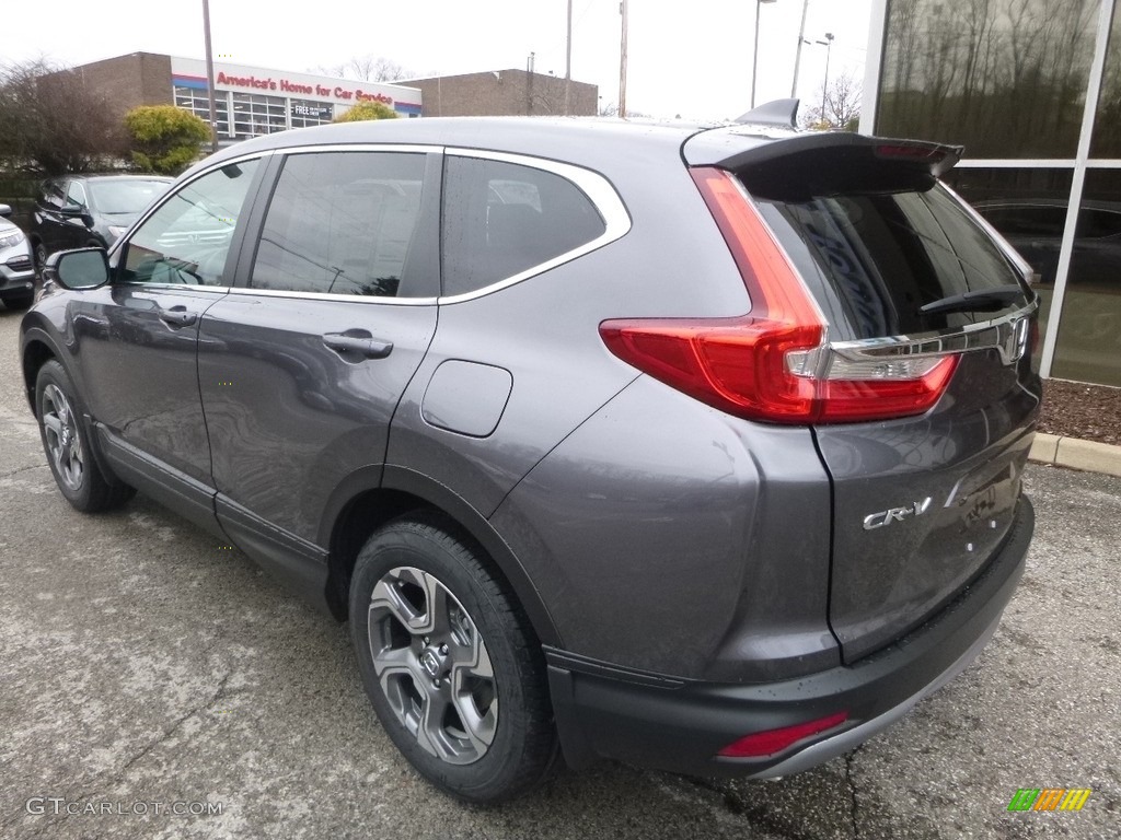 2018 CR-V EX AWD - Gunmetal Metallic / Gray photo #2