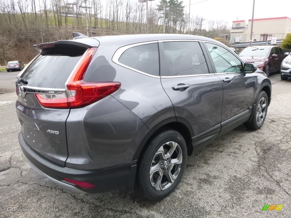 2018 CR-V EX AWD - Gunmetal Metallic / Gray photo #4
