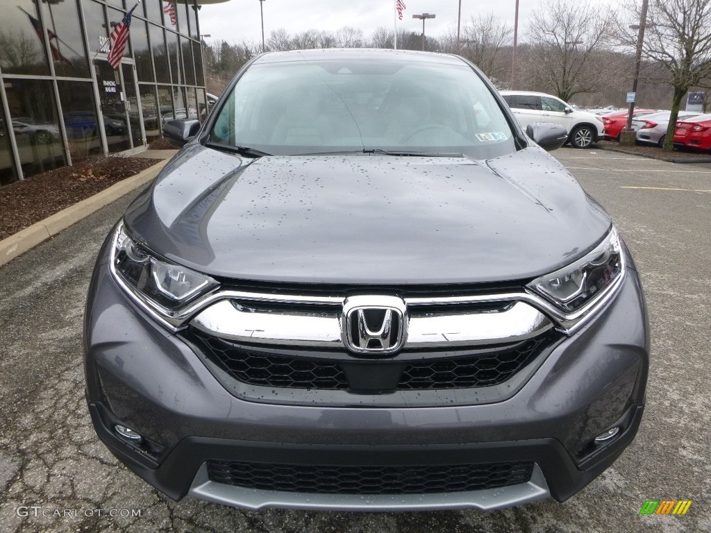 2018 CR-V EX AWD - Gunmetal Metallic / Gray photo #6