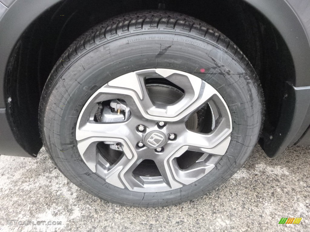 2018 CR-V EX AWD - Gunmetal Metallic / Gray photo #7