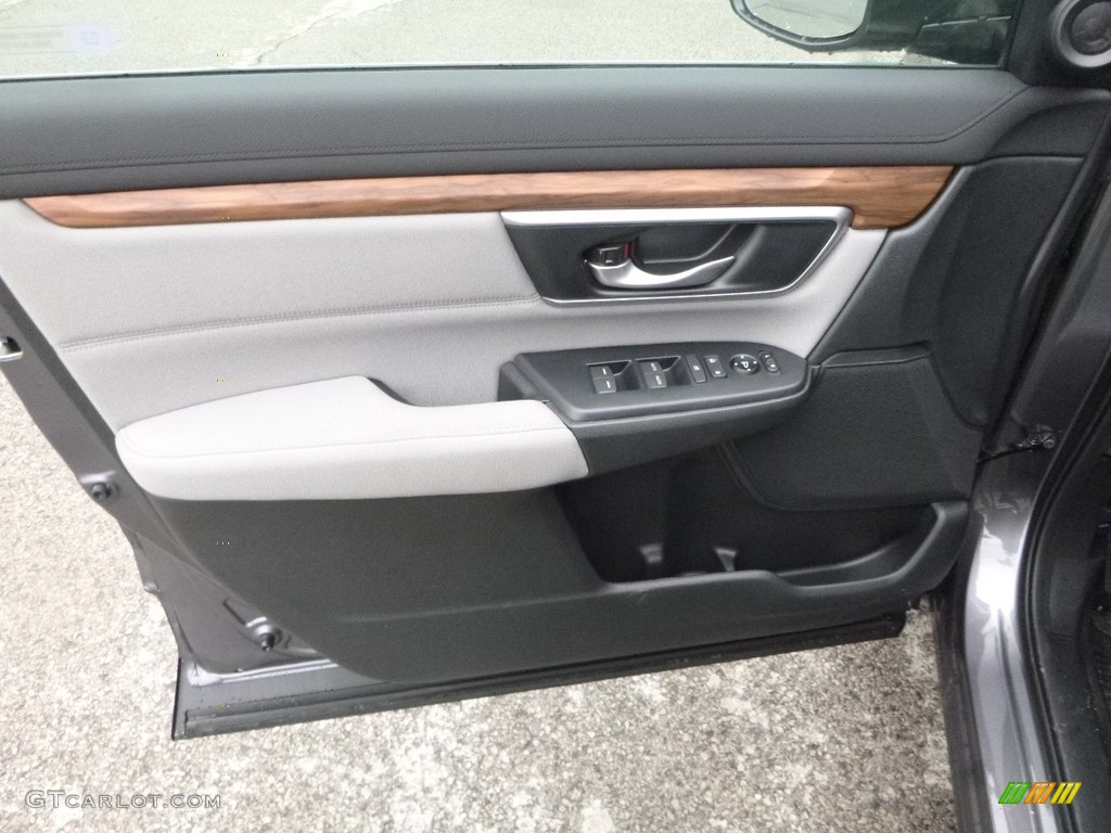 2018 CR-V EX AWD - Gunmetal Metallic / Gray photo #11