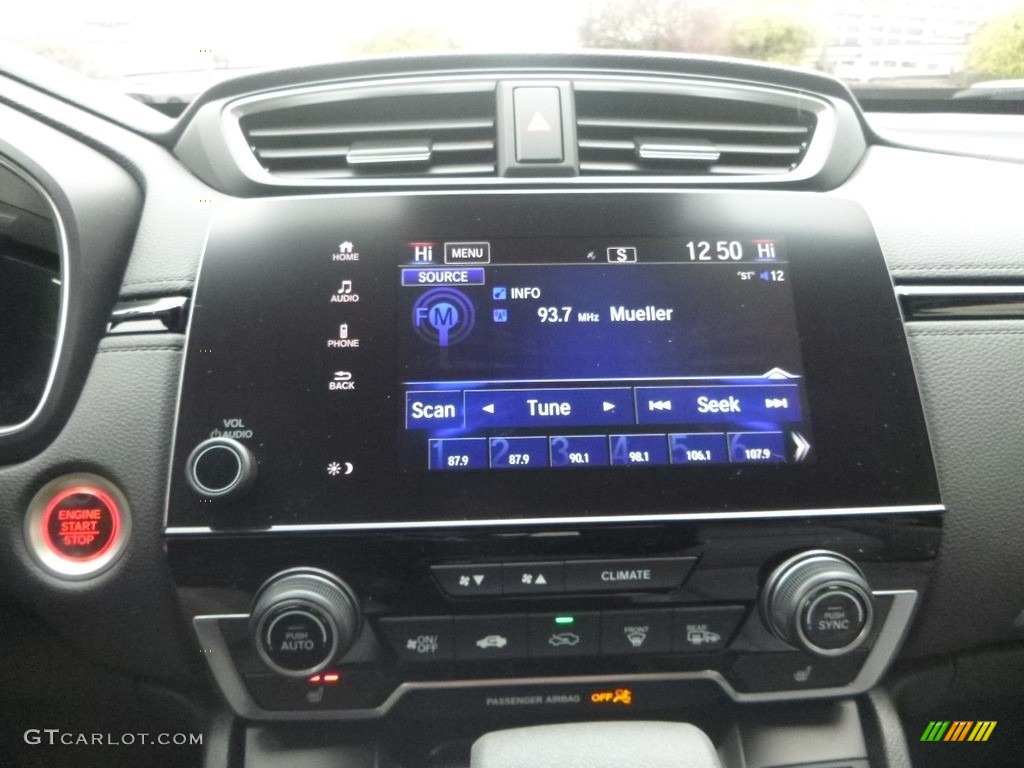 2018 CR-V EX AWD - Gunmetal Metallic / Gray photo #14