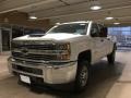 Summit White - Silverado 2500HD Work Truck Crew Cab 4x4 Photo No. 2
