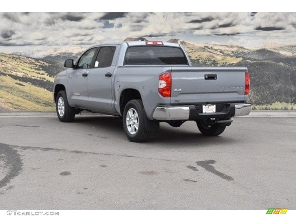 2018 Tundra SR5 CrewMax 4x4 - Cement / Black photo #3