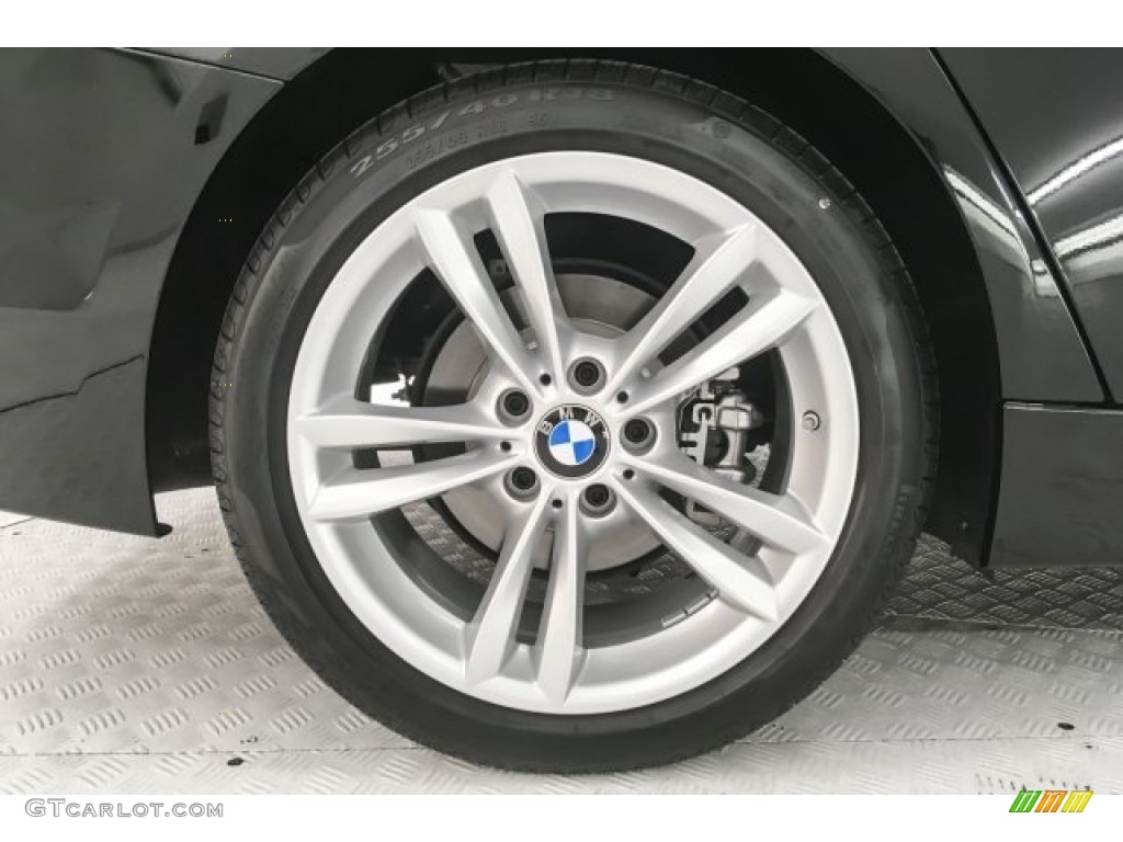 2018 3 Series 320i Sedan - Jet Black / Black photo #8