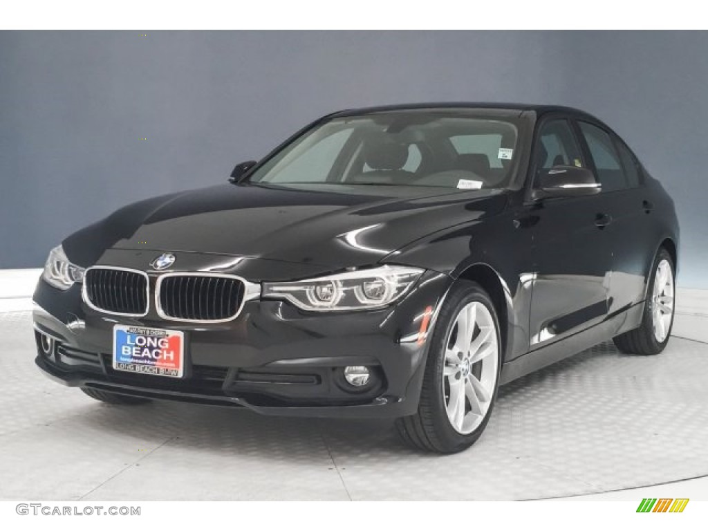 2018 3 Series 320i Sedan - Jet Black / Black photo #13