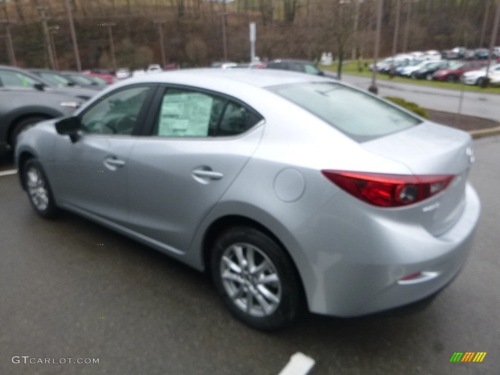 2018 MAZDA3 Sport 4 Door - Sonic Silver Metallic / Black photo #6