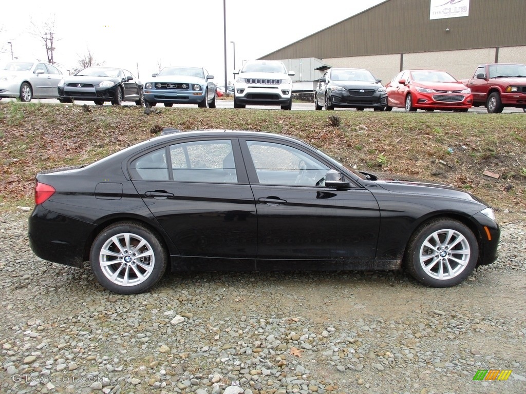 2018 3 Series 320i xDrive Sedan - Jet Black / Black photo #2