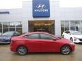 2018 Scarlet Red Hyundai Elantra Value Edition  photo #1